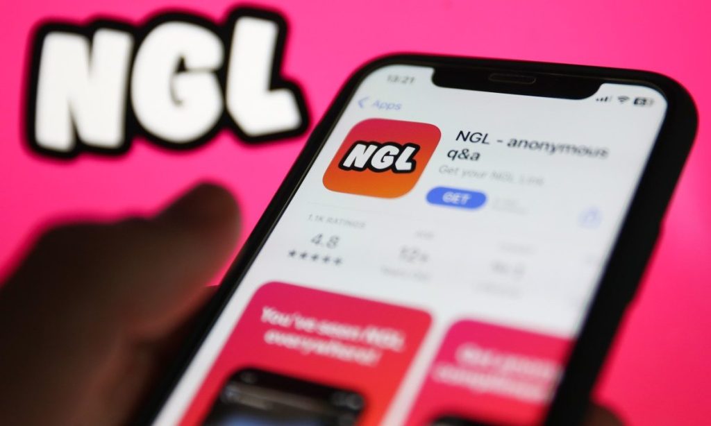 Mode Mobile and NGL logos representing the acquisition of the anonymous messaging app by the EarnPhone startup