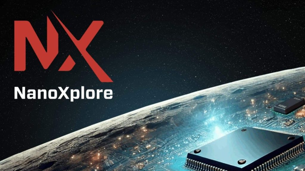 NanoXplore semiconductor chips and circuit boards representing European electronic sovereignty and defence-focused chip development