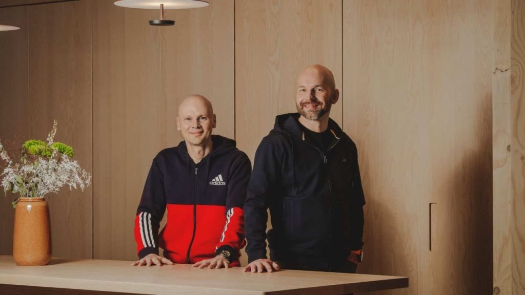 Agileday team in Espoo collaborating on an AI operating platform for professional services firms