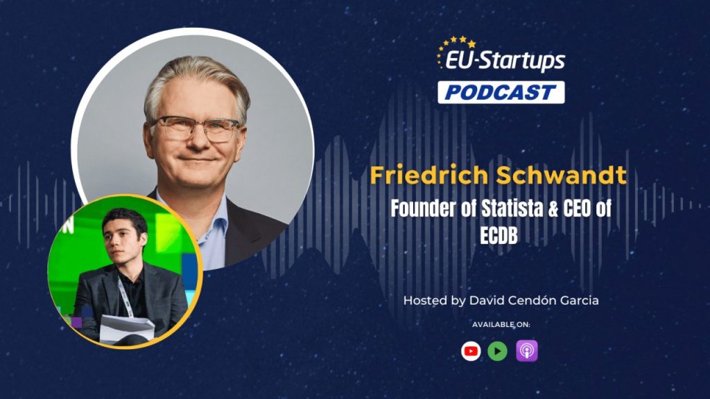 Friedrich Schwandt speaking about ECDB and the data gold rush in European tech
