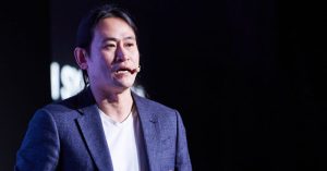 FuriosaAI semiconductor engineers working on AI accelerator chips in a cleanroom lab