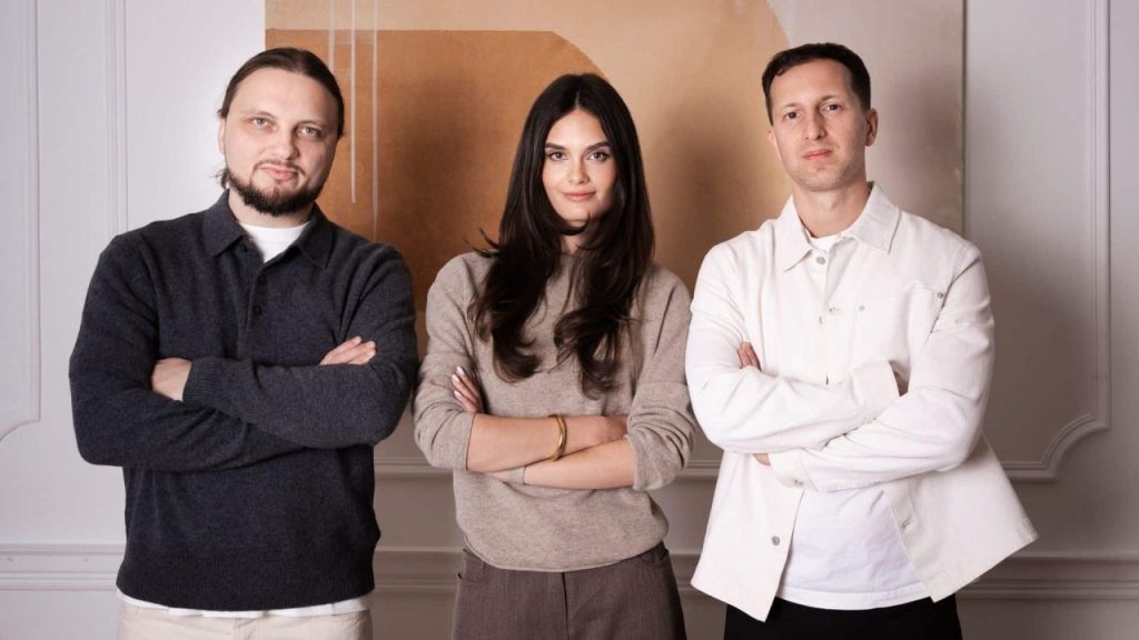 Mos Health team collaborating on an AI-powered preventive health and wellness platform interface