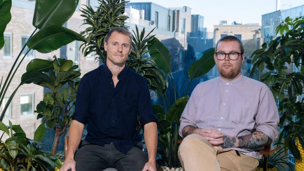 Sable Bio team collaborating in a London office on AI drug safety software