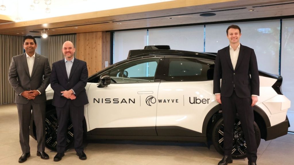 Nissan and Uber Partner with Wayve for Tokyo Robotaxis