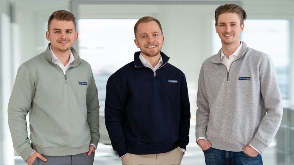 DivTax fintech team in Hamburg working on a digital dividend tax automation platform