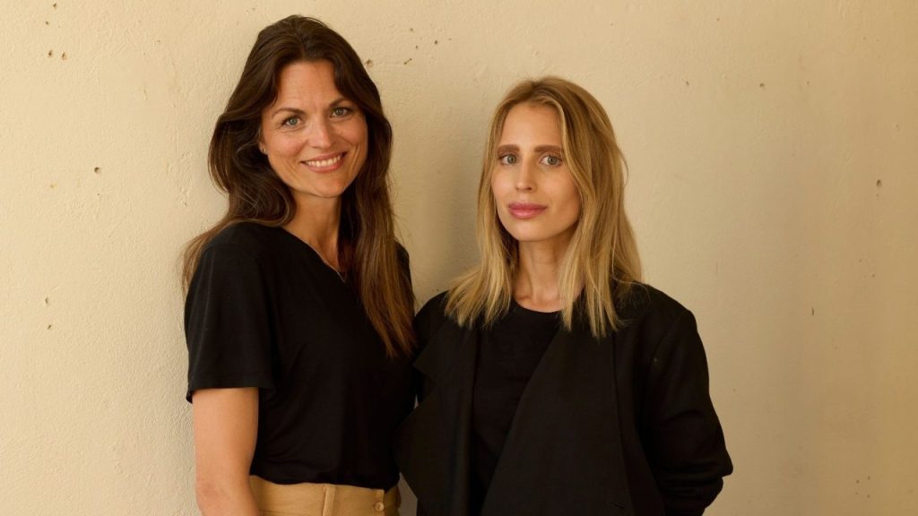 Female-founded Swedish startup Enkei processing construction waste into high-end design materials in an industrial setting