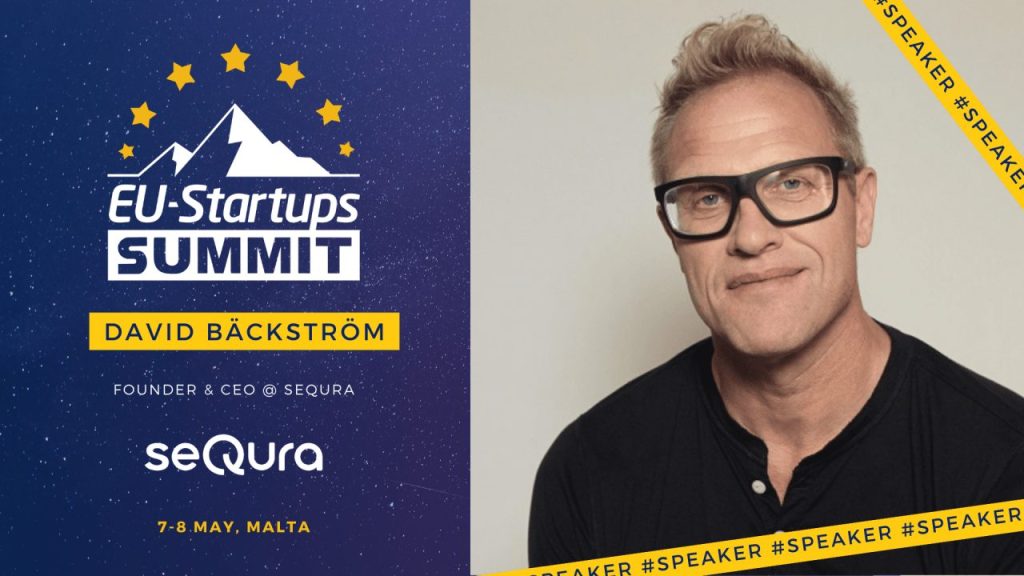 Portrait of SeQura founder and CEO David Bäckström, speaker at the EU-Startups Summit 2026 in Malta