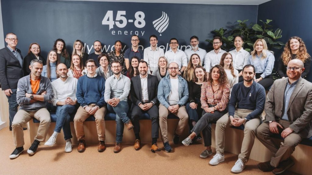 Ad Terra and 45-8 Energy partnership illustration focusing on European subsurface resource security