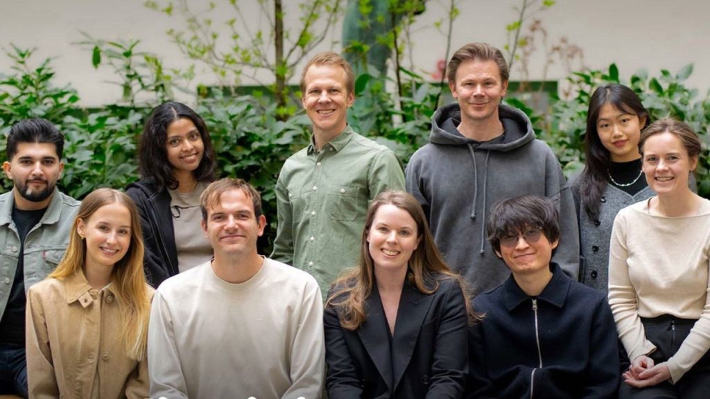 Redpine logo with a background illustrating AI technology.