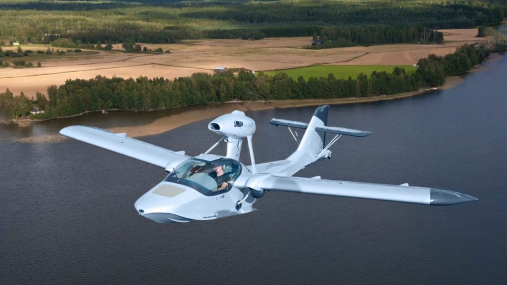 Sensofusion and Atol Aviation aircraft concept illustrating counter-drone and aviation technology integration