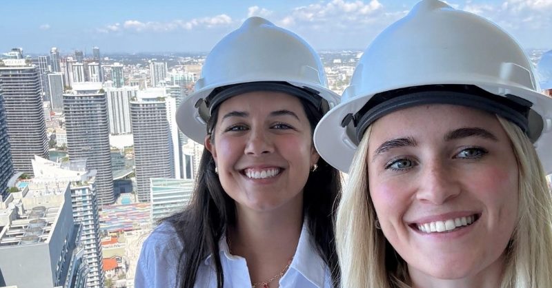 Dailyza: Female-Founded Hardline Raises $2M for Voice-First Tech Hardline logo on construction site with voice technology in use.