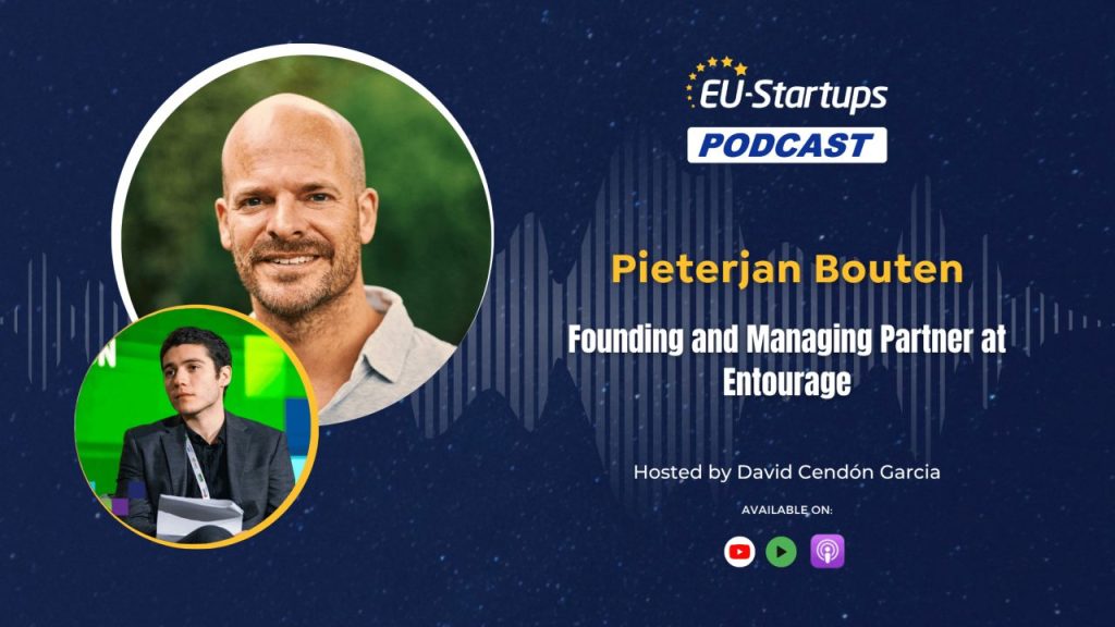 Pieterjan Bouten, Founding Partner at Entourage, discussing venture capital strategies.