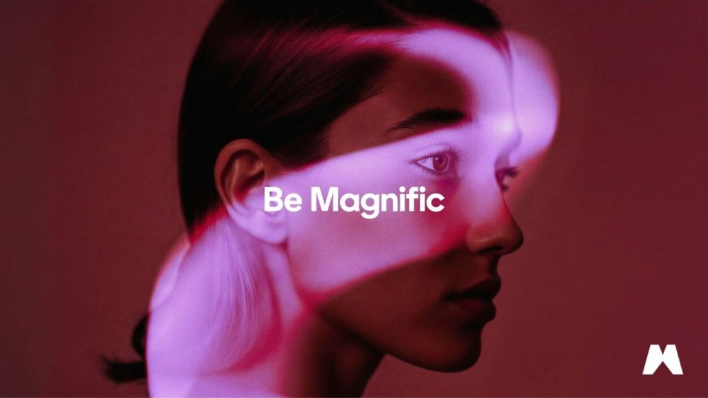 Magnific logo with €10 million fund announcement for AI campaigns