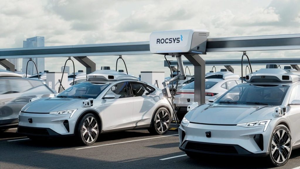 Rocsys unveils hands-free charging solution for robotaxi fleets