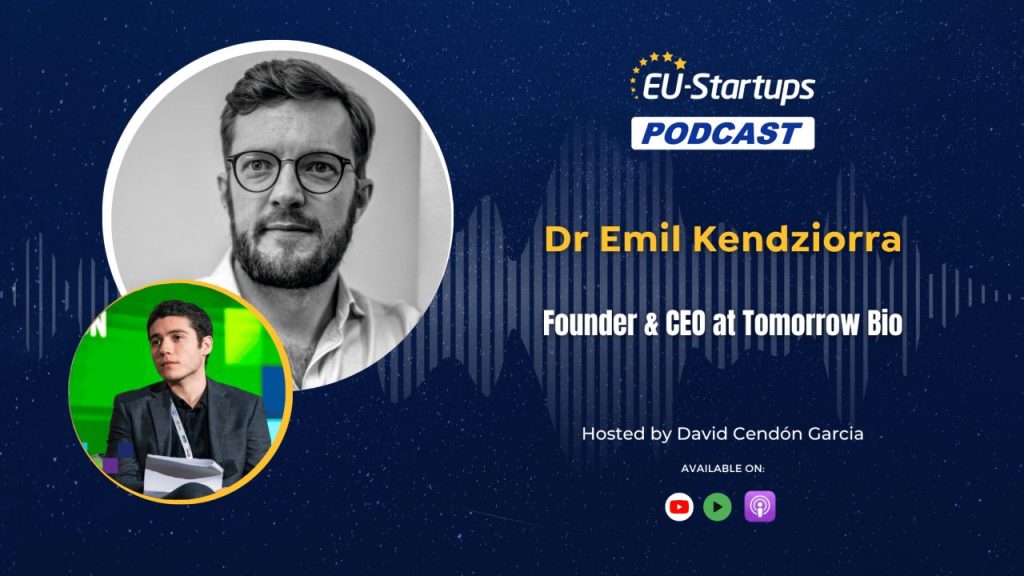 Dr Emil Kendziorra, CEO of Tomorrow.Bio, discussing biotechnology