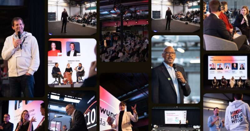 Dailyza Exclusive: Inside the HTGF Family Day Innovation Hub Professional investors and startup founders networking at the HTGF Family Day innovation conference.