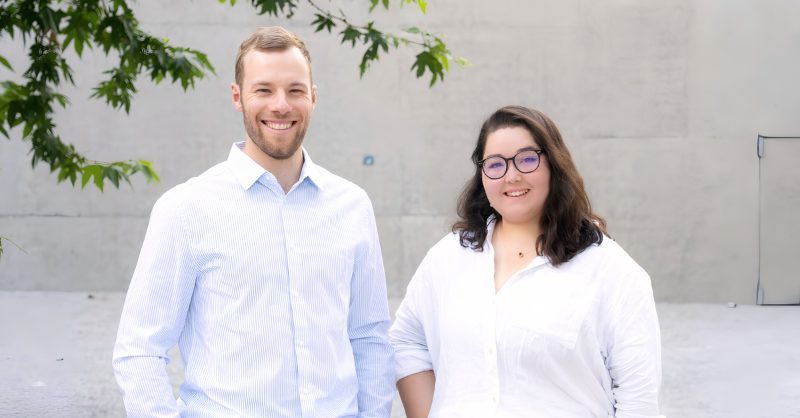 Founder Secures $5M Funding After Personal Probate Struggles A professional female founder presenting a digital estate management platform during a pitch.