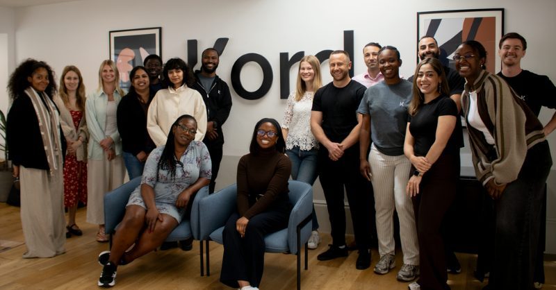 Kord Secures £6.4M to Revolutionise Property Transactions The Kord team celebrating their successful funding round in London