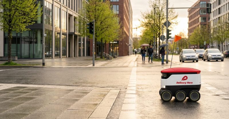 Uber and Delivery Hero: Analyzing the $14.8B Market Shift A digital representation of global logistics and technology integration.